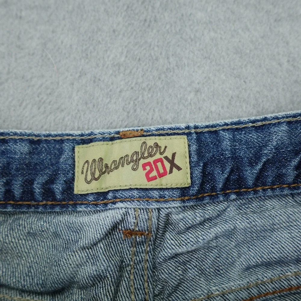 Wrangler 20X Jeans Boys 16 Slim Blue Western Straight Denim Casual